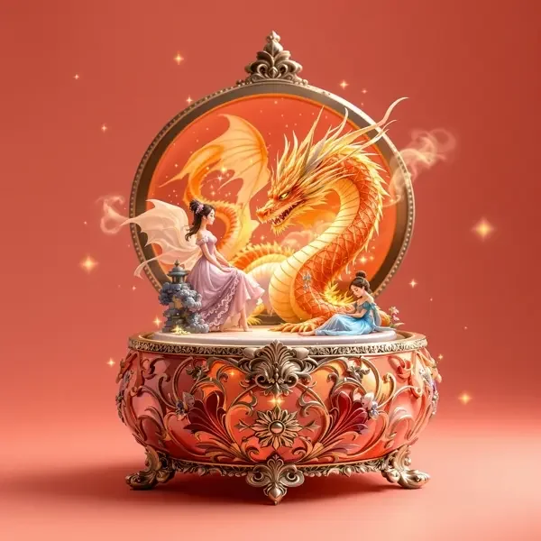 龙与公主 音乐盒 限定款 - 周边 龙与公主 音乐盒 限定款